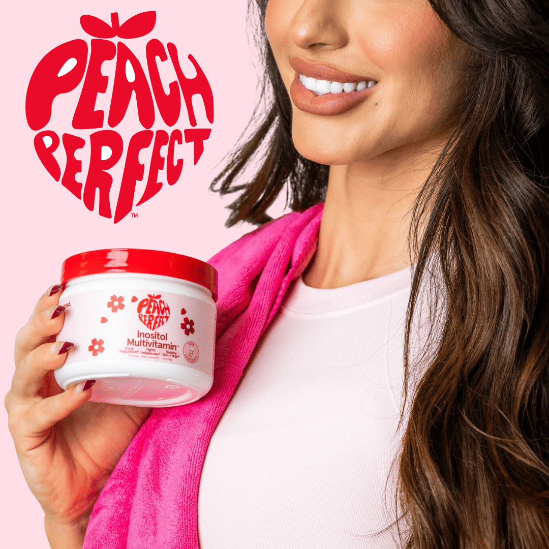 Peach Perfect Inositol Polvo❤️ Regula tu Cuerpo con Energía y Vitalidad