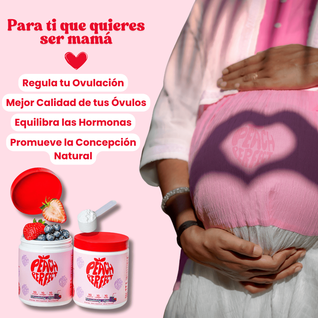 Peach Perfect Inositol Polvo❤️ Regula tu Cuerpo con Energía y Vitalidad