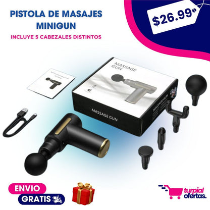 PISTOLA DE MASAJES MINIGUN OFERTA FLASH 🎁