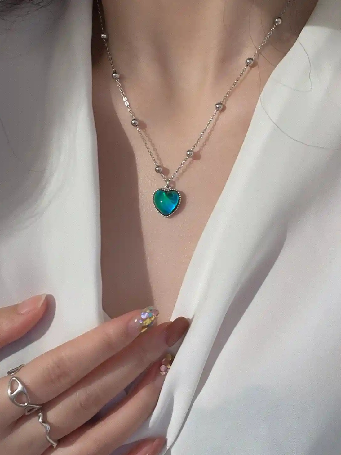 Collar Corazón Emociones REGALO PERFECTO!