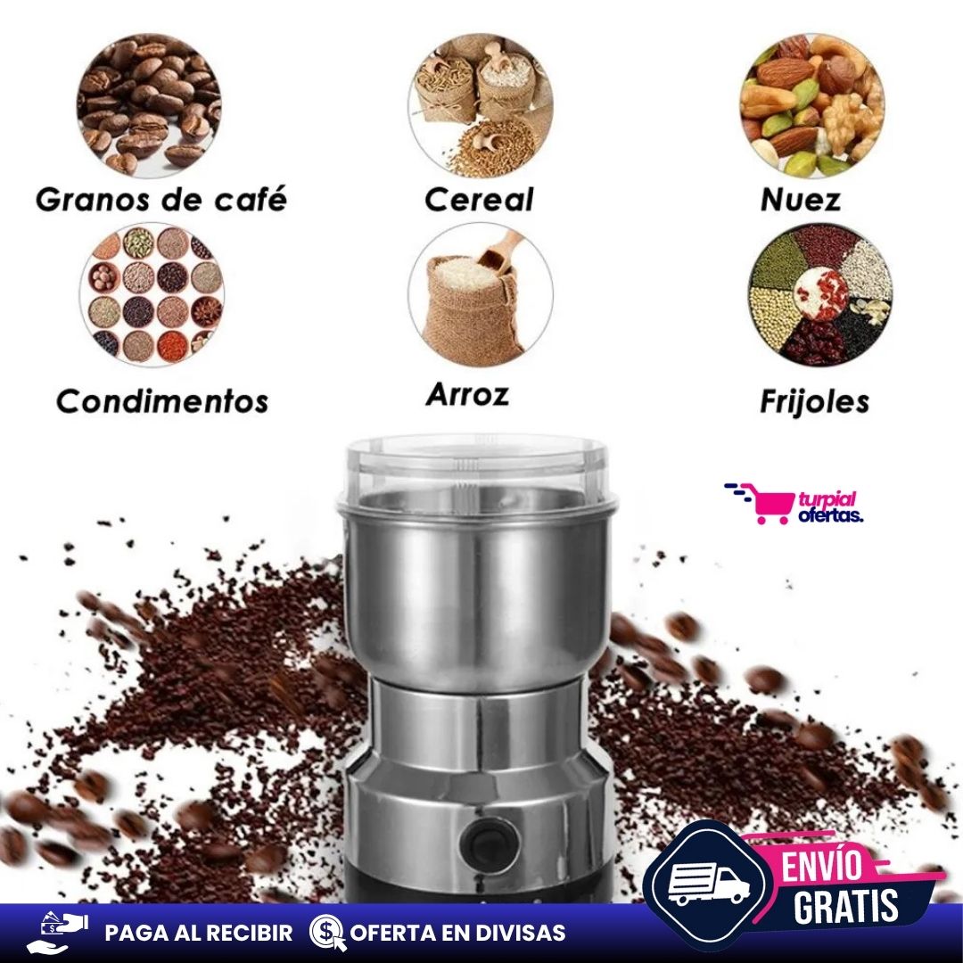 Molino Eléctrico Multifuncional CAFÉ Y ESPECIAS ((OFERTA))