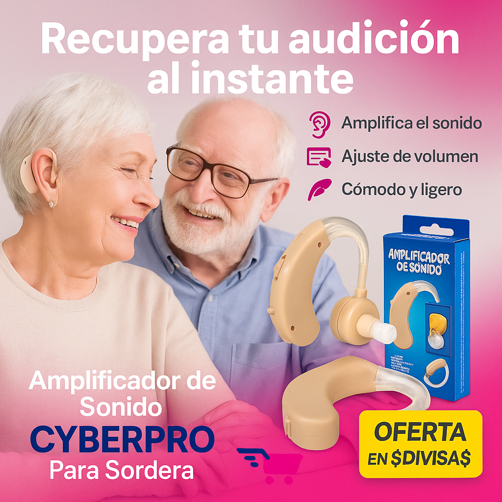 Amplificador de Sonido CyberPRO para Sordera