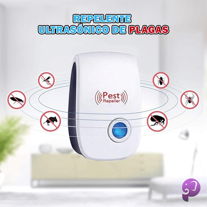 REPELENTE DE PLAGAS ULTRASONICO PESTCLEAN