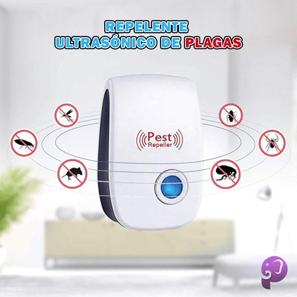 REPELENTE DE PLAGAS ULTRASONICO PESTCLEAN